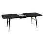 Voir la diapositive 2 : ATMOSPHERA Table à Manger Extensible  Aubrey  180-220cm Noir