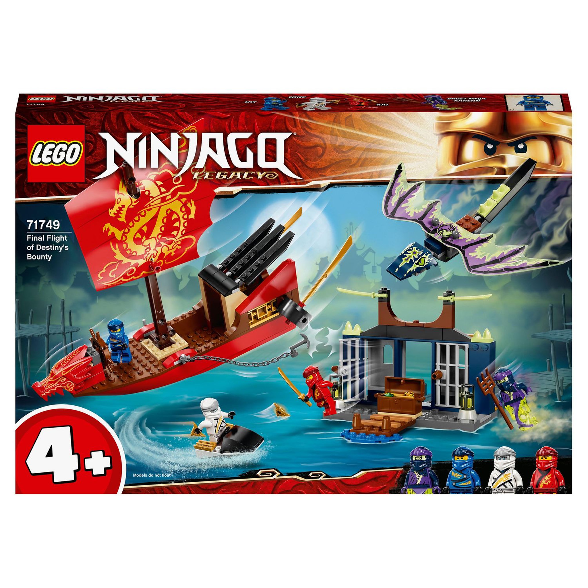 Voir la diapositive 1 : LEGO NINJAGO 71749 - L'ultime QG des ninjas