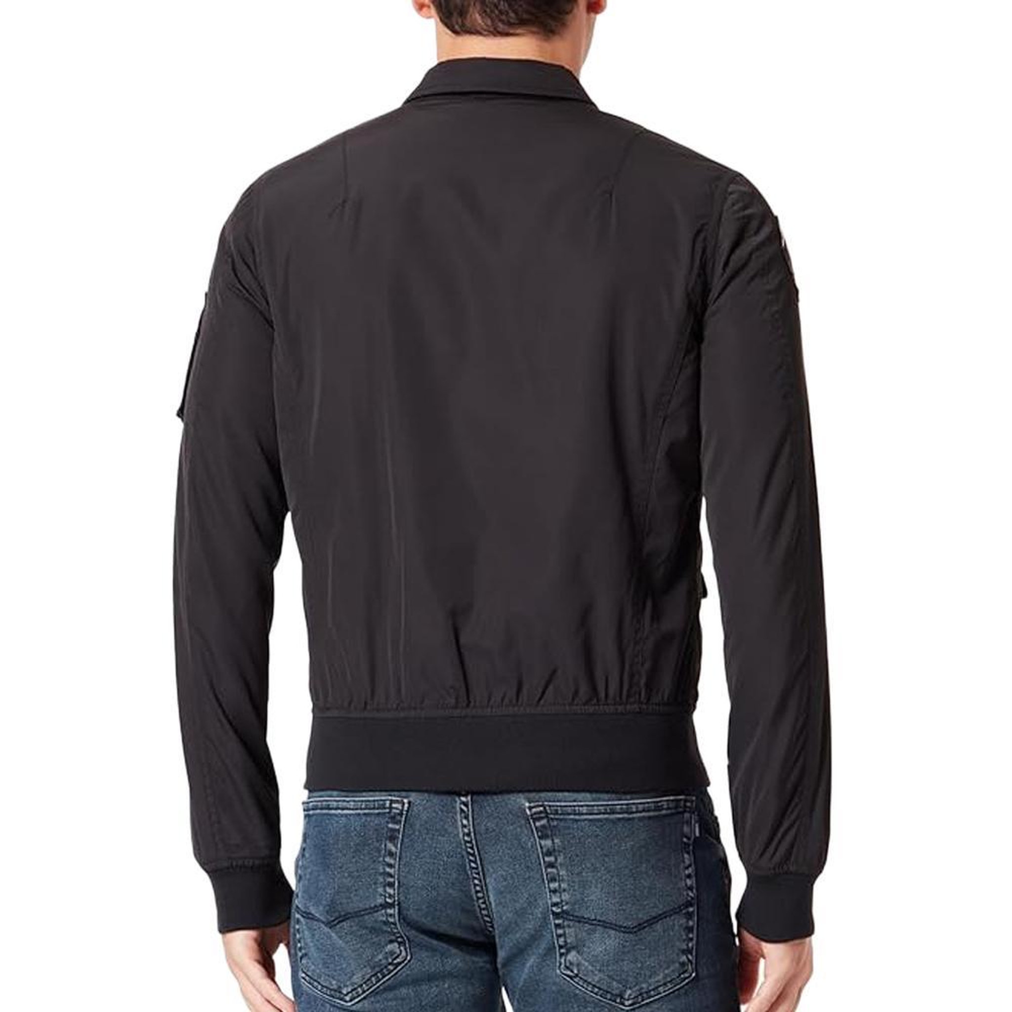 Voir la diapositive 3 : Schott Blouson noir homme schott cwu23