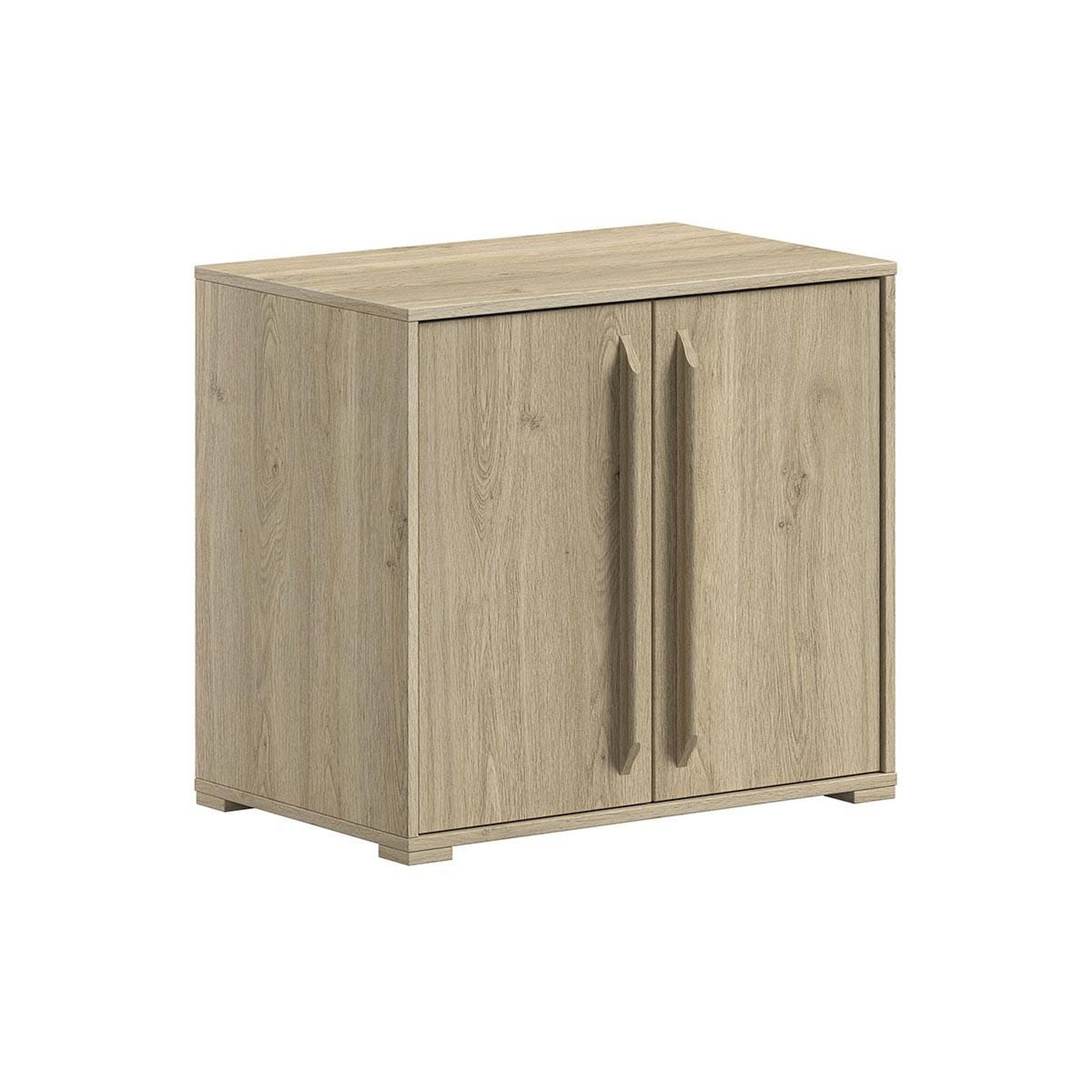 Voir la diapositive 3 : Paris Prix Pack - lit superposé & 2 commodes à portes  sam  90x200cm chêne
