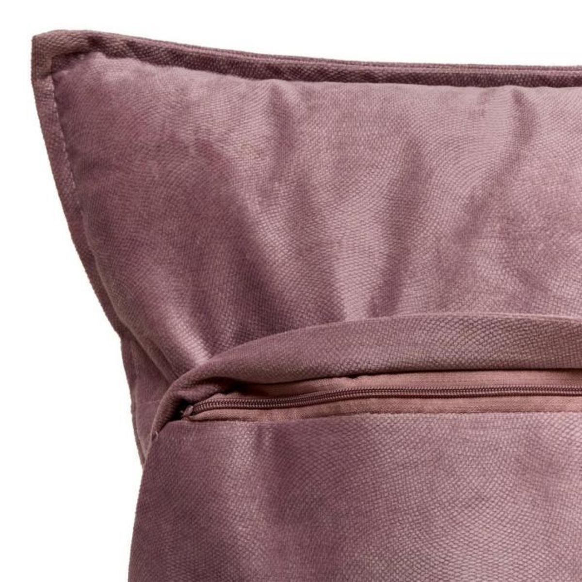 ATMOSPHERA Coussin Déco Uni  Lilou  55x55cm Parme