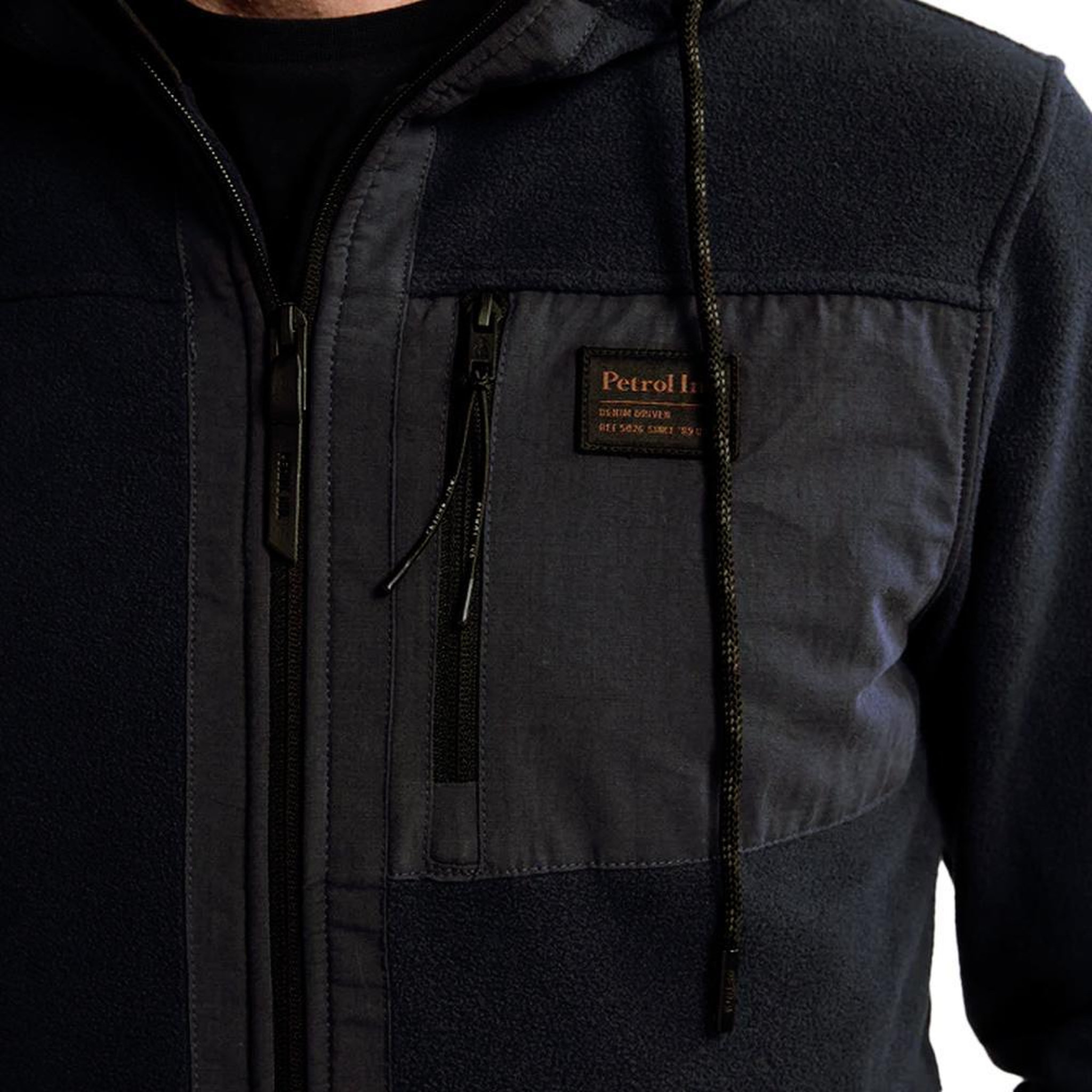 Voir la diapositive 5 : Petrol Industries Sweat Noir Homme Petrol Industries Hooded