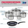 Voir la diapositive 2 : ELO Ensemble de 1 Poêle de cuisson 28 cm et 5 faitouts 12, 14, 16, 20 et 24 cm Elo Prima Brillant