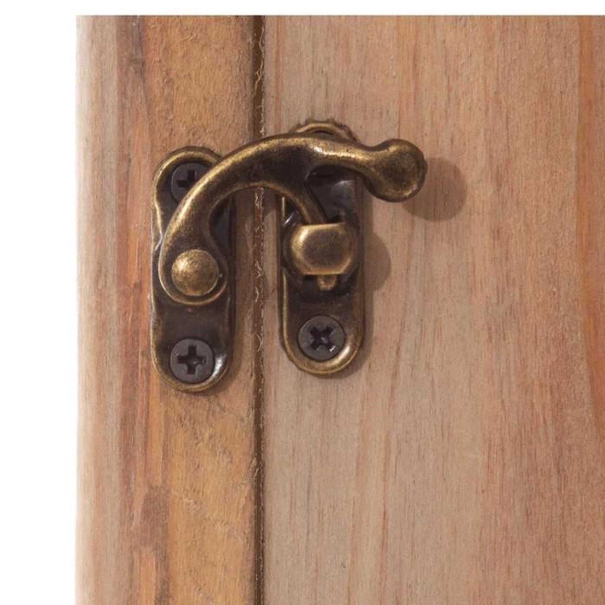 Voir la diapositive 3 : ATMOSPHERA Boite à Clés en Bois  Key  26x38cm Naturel