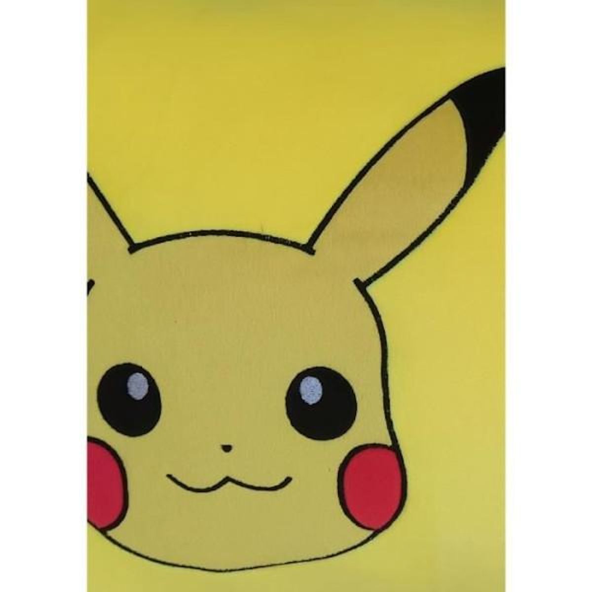 Pokemon Coussin double face - Carré - POKEMON - Pikachu et Starter - Microfibre - 60 x 40 cm