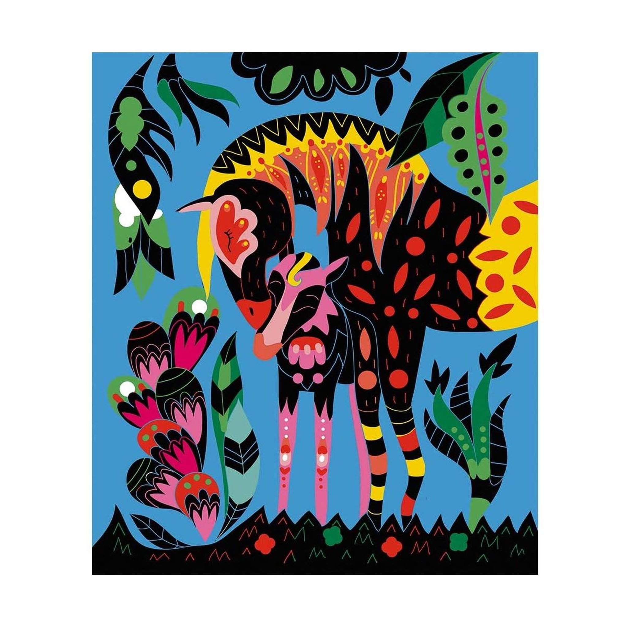 Voir la diapositive 4 : Juratoys-Janod Scratch Art - Chevaux et licornes
