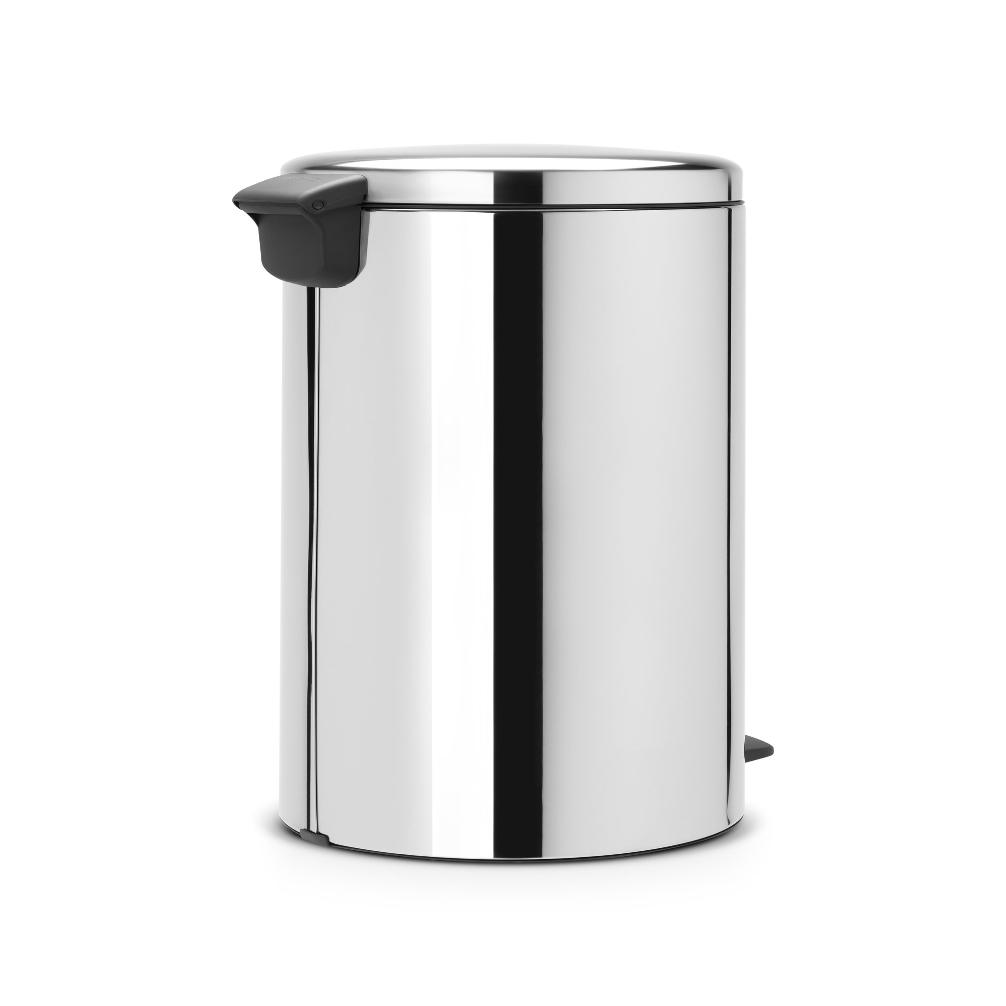 Voir la diapositive 2 : BRABANTIA Poubelle à pédale NEWICON 30 L BRILLIANT STEEL