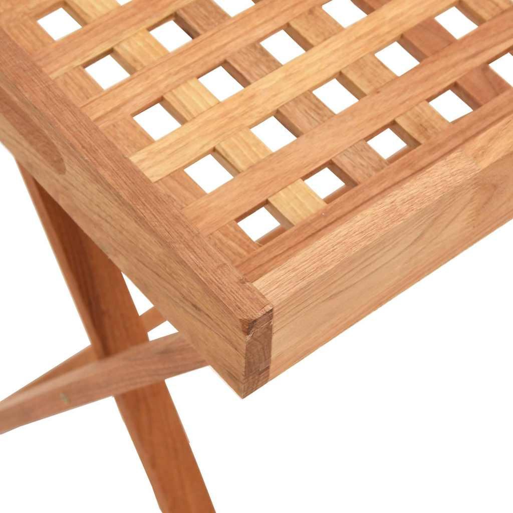 Voir la diapositive 5 : VIDAXL Table a plateau pliante 52x36x56,5 cm bois massif de noyer