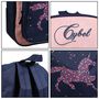Voir la diapositive 6 : Bagtrotter BAGTROTTER Sac à dos 31 cm avec poche maternelle Cybel Cheval Licorne Bleu et rose