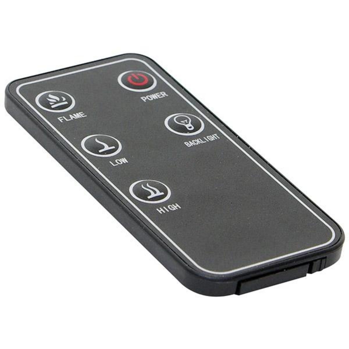 Chemin'arte Cheminée électrique 2000w avec télécommande - pure inox xxl