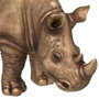 Voir la diapositive 2 : ATMOSPHERA Rhinocéros décoration extérieur MGO - Doré