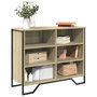 Voir la diapositive 1 : VIDAXL Buffet chene sonoma 91x35,5x74,5 cm bois d'ingenierie