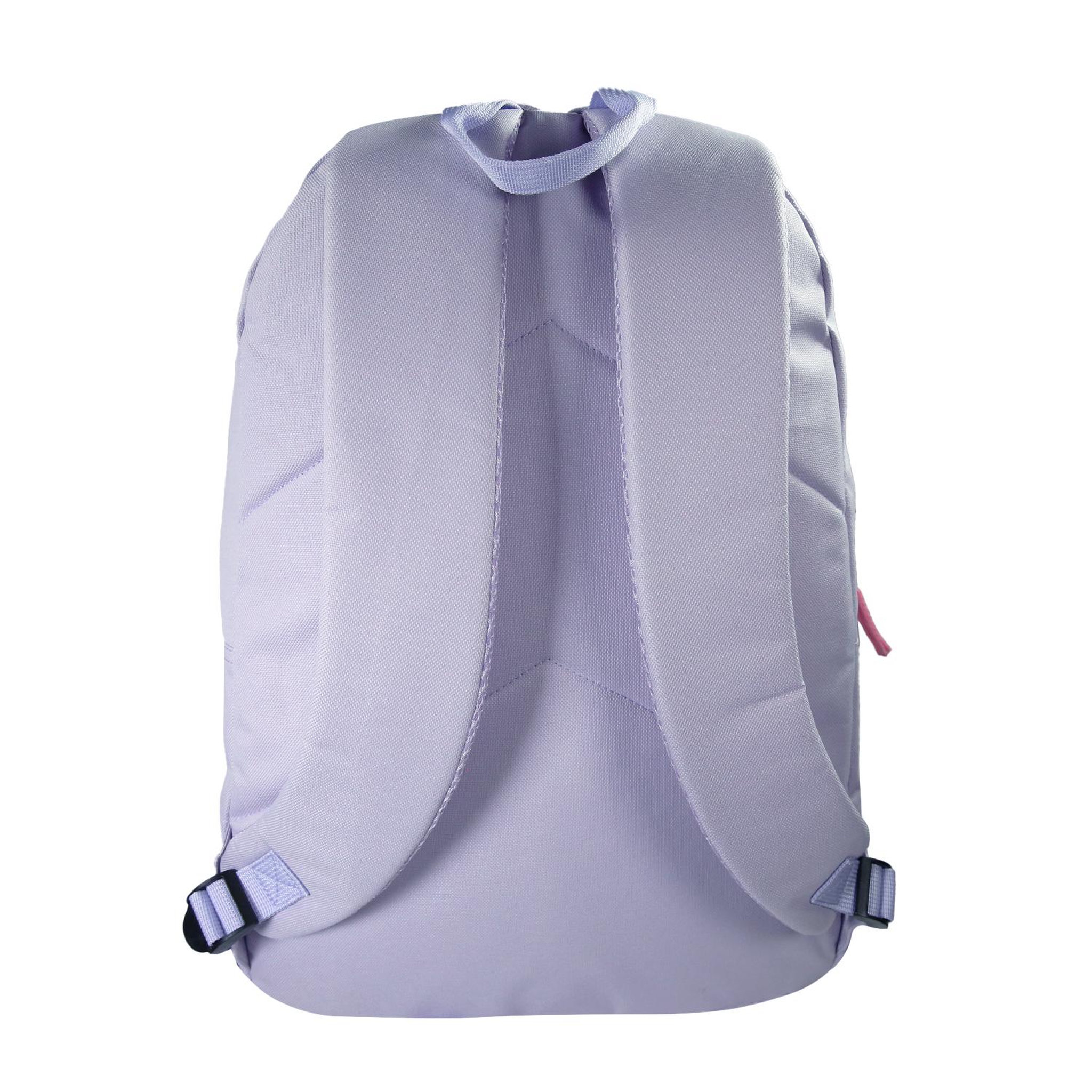 Voir la diapositive 4 : Bagtrotter Cybel - Sac à dos 2 compartiments Violet - Rose - Bagtrotter