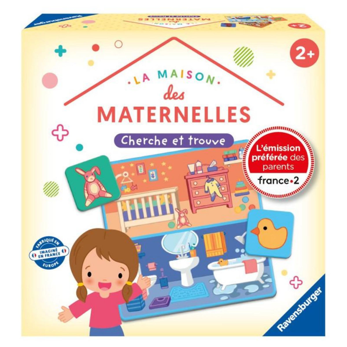 RAVENSBURGER Jeu éducatif Ravensburger La Maison des Maternelles Cherche et Trouve