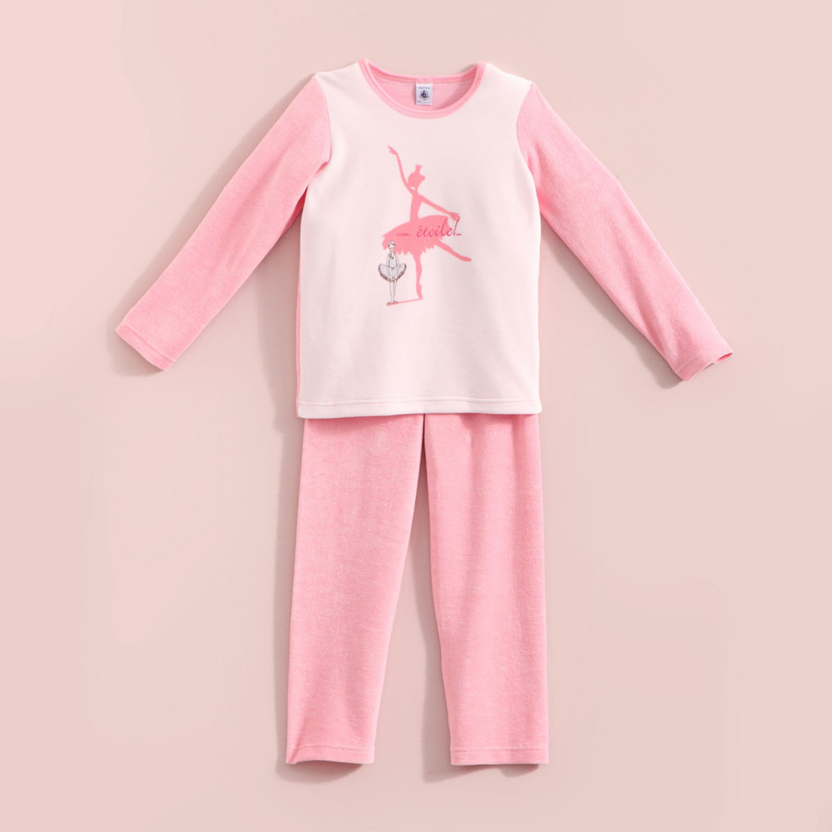 Petit Bateau Pyjama Fille – Pyjama Long Rayé Coton Tout Doux, Qualité Iconique Française Pour Enfant
