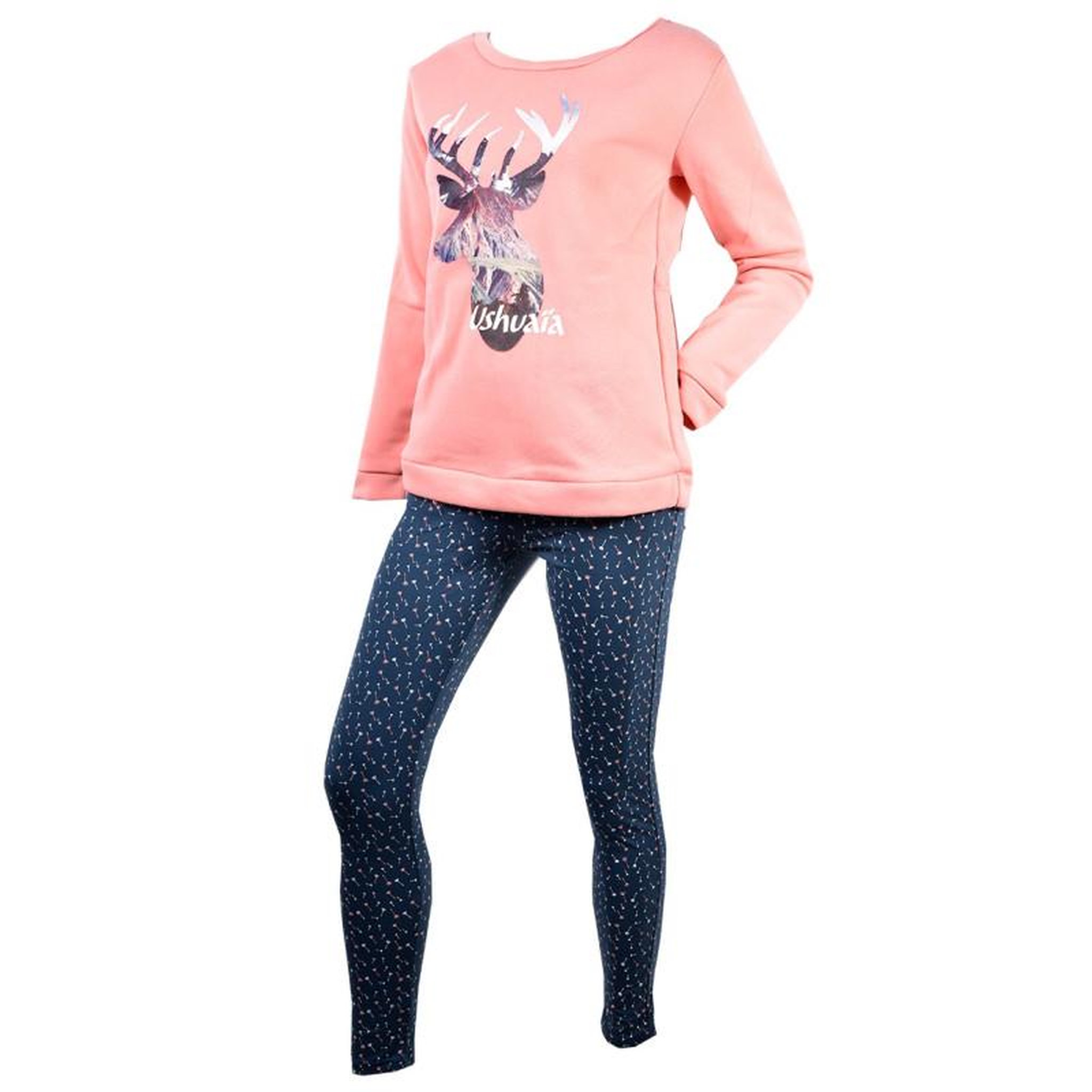 Voir la diapositive 2 : USHUAï¿½A Pyjama Femme USHUAIA