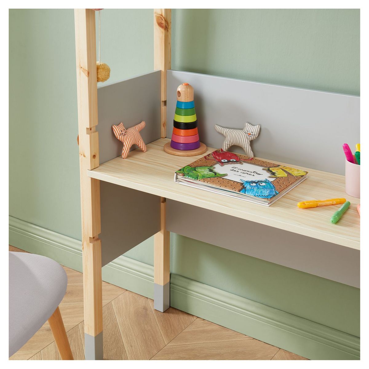 Bureau tipi enfant L100cm AUGUSTIN