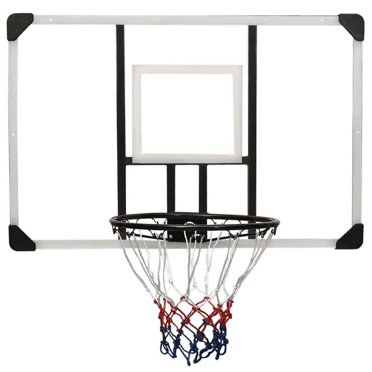 VIDAXL Panneau de basket-ball Transparent 106x69x3 cm Polycarbonate