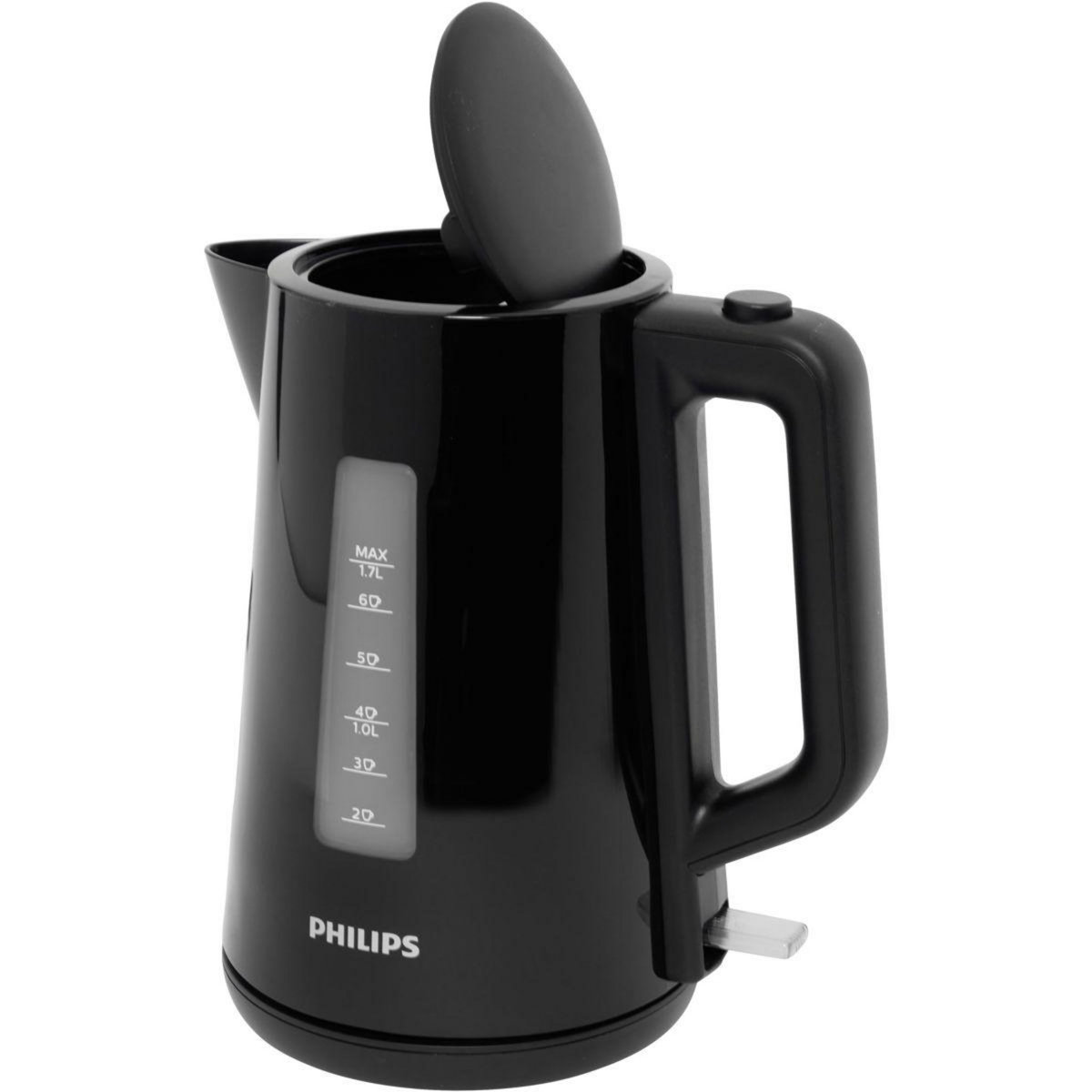 Philips Bouilloire HD9318/20 Bouilloire électrique noire Daily 1.7L, 2200W