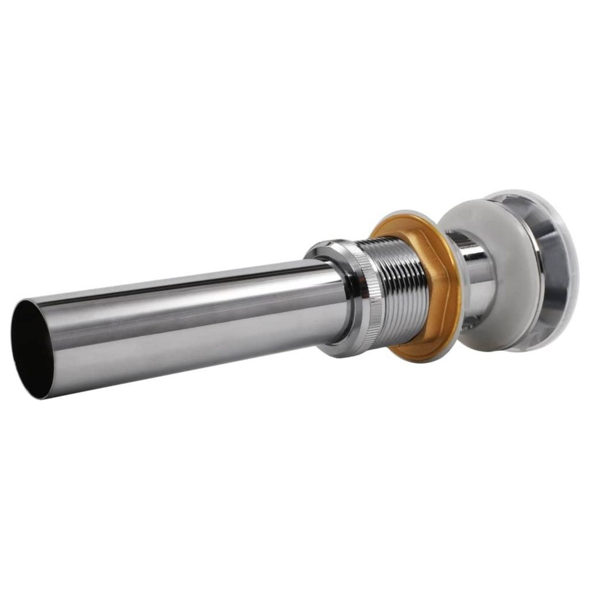 VIDAXL Drain d'evier escamotable Acier inoxydable