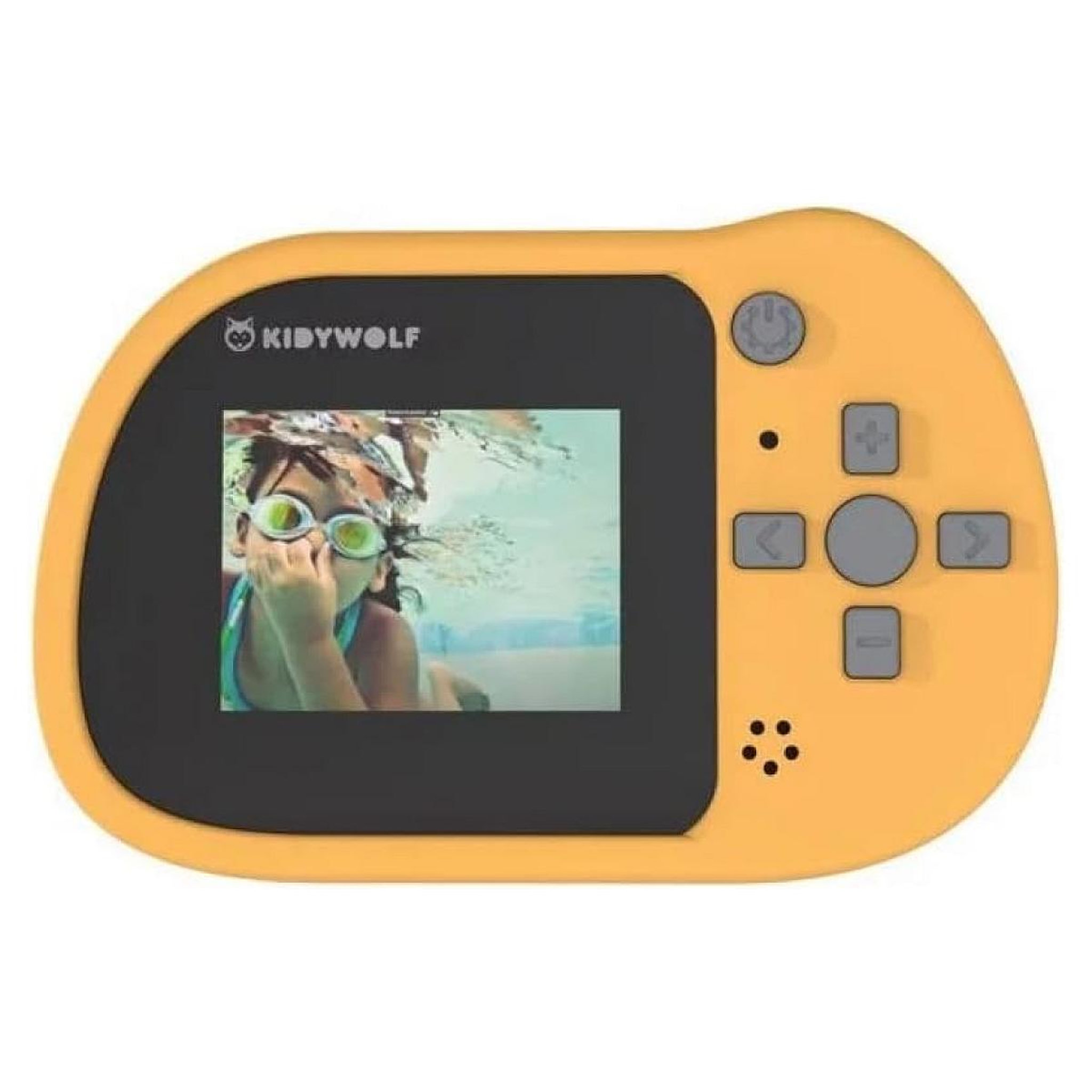 Voir la diapositive 3 : KIDYWOLF Kidycam Appareil photo enfant numérique jaune