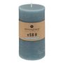 Voir la diapositive 2 : ATMOSPHERA Bougie Cylindrique  Rustic  14cm Bleu Orage