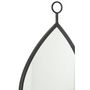 Voir la diapositive 2 : Paris Prix Miroir Mural Design  Drop  61cm Noir