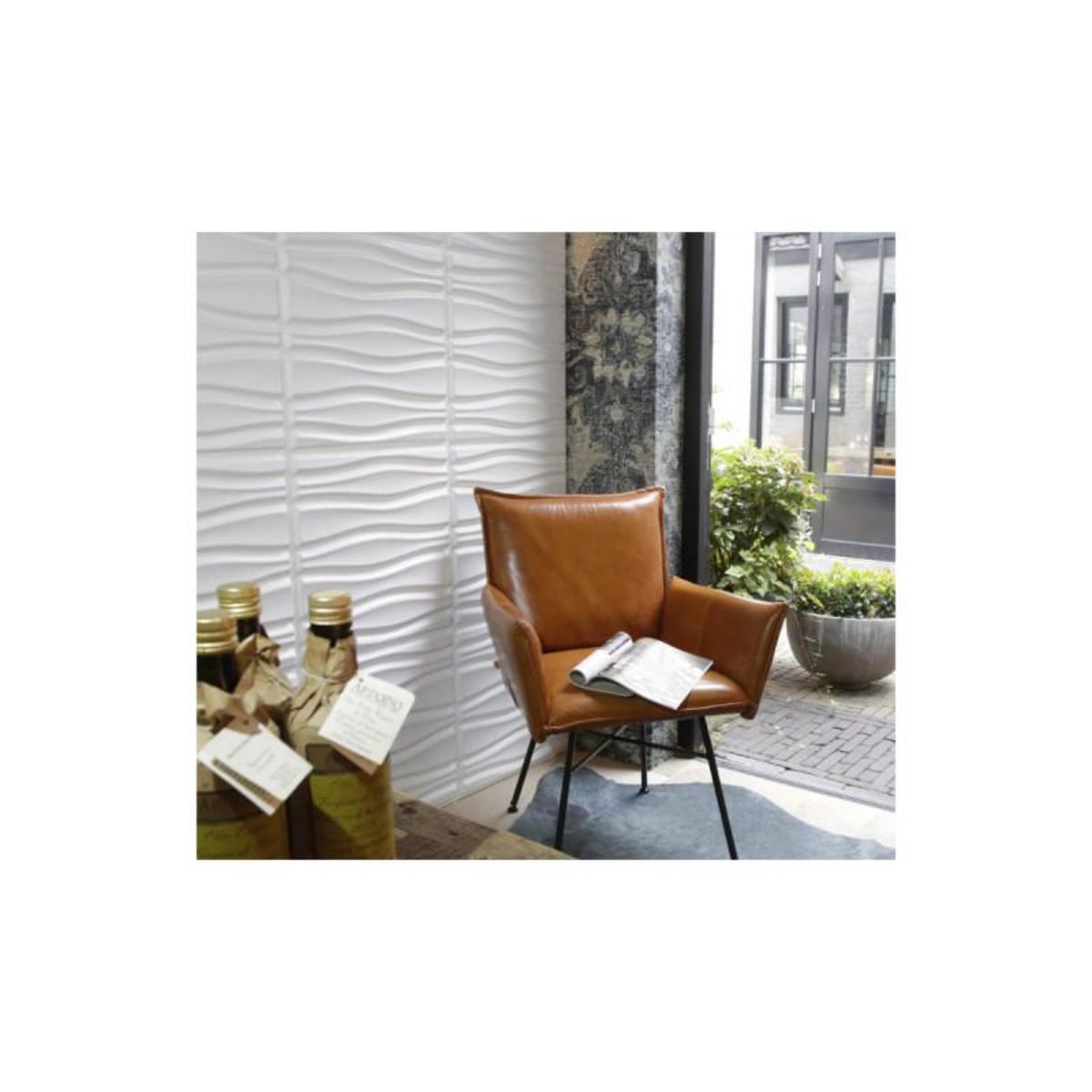 WallArt Panneau mural 3D WallArt Flows 3m2