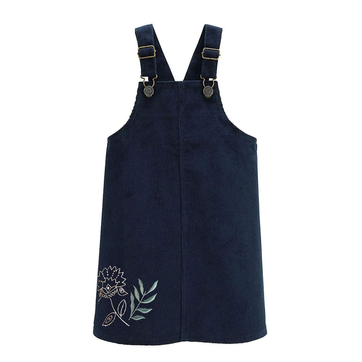 Petit Béguin Robe enfant en velours côtelé Belle de Nuit