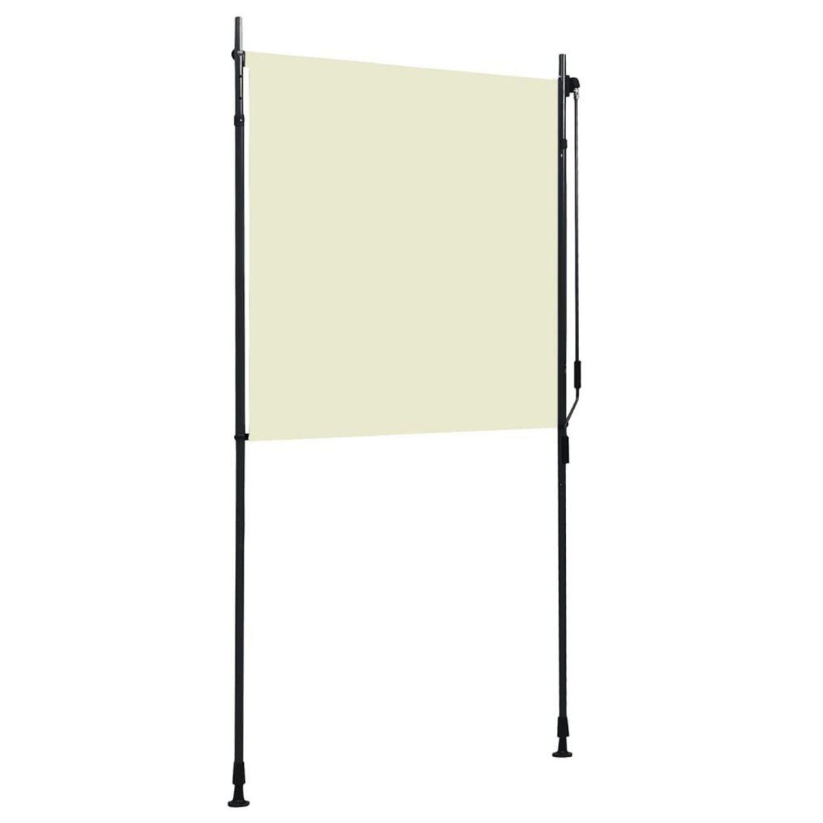 VIDAXL Store roulant d'exterieur 120 x 270 cm Creme