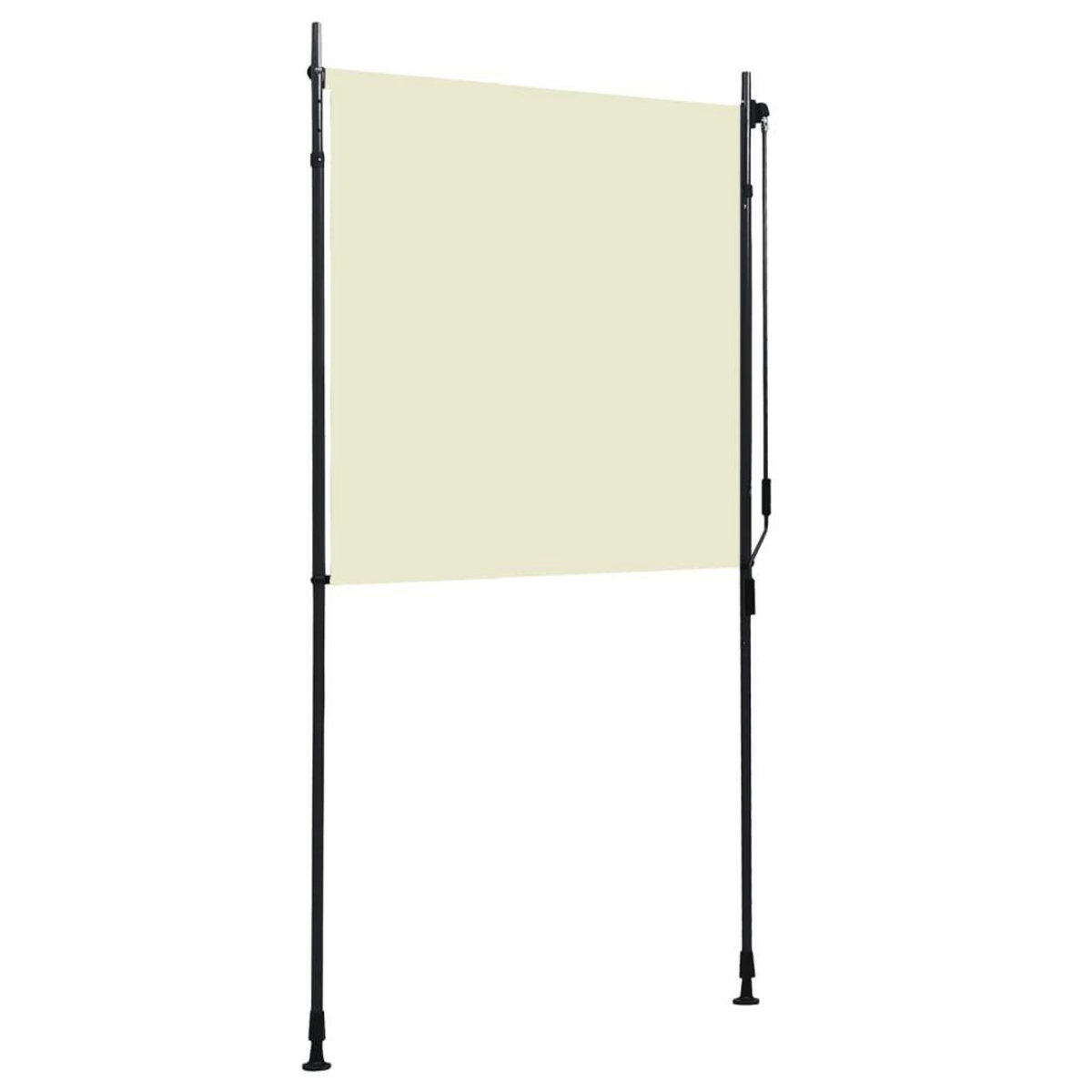 VIDAXL Store roulant d'exterieur 120 x 270 cm Creme