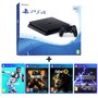 Console PS4 Slim 500 Go + FIFA 19 + Call Of Duty Black Ops 4 + Fallout 76 + Battlefront 2