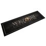 Voir la diapositive 1 : VIDAXL Tapis de cuisine lavable texte Coffee 45x150 cm velours