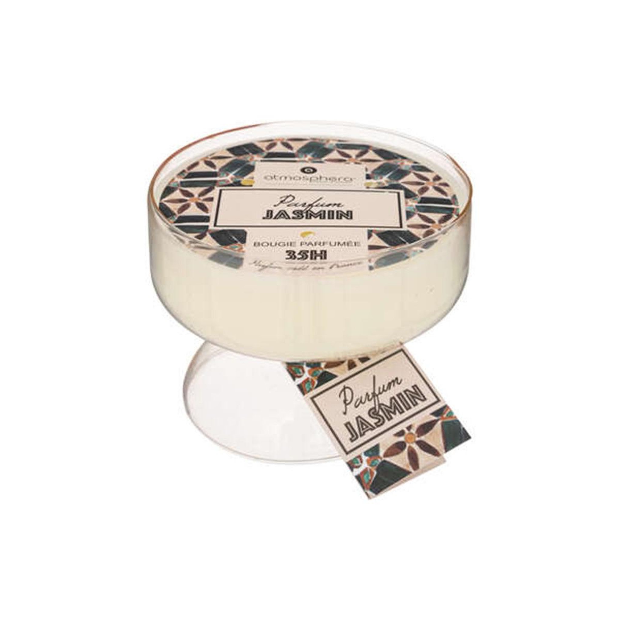 Voir la diapositive 2 : ATMOSPHERA Bougie parfumée déco  alicante  450g jasmin