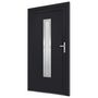 Voir la diapositive 3 : VIDAXL Porte d'entree anthracite 108x200 cm PVC
