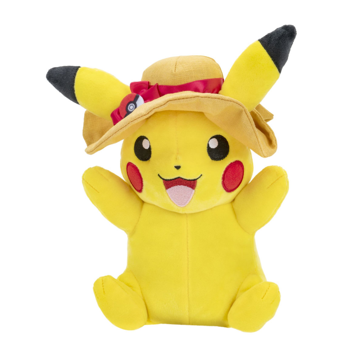 BANDAI Peluche Pokémon Pikachu 20 cm fleurs