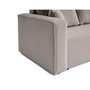Voir la diapositive 6 : BEST MOBILIER Topaze - canapé 3 places - convertible avec coffre - en tissu bouclette