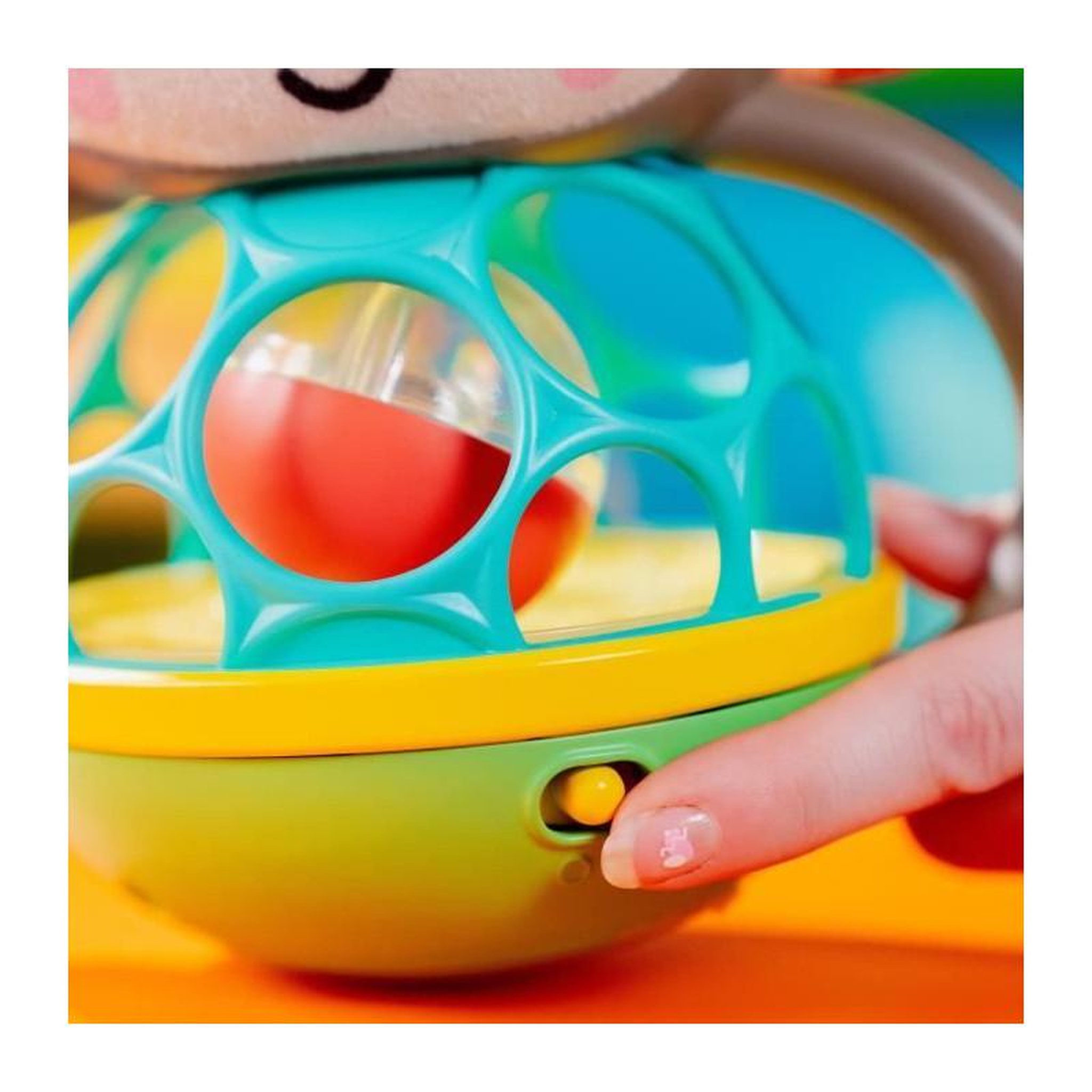 Voir la diapositive 4 : Bright Starts Jouet multisensoriel Bright Starts Grab & Giggle Monkey