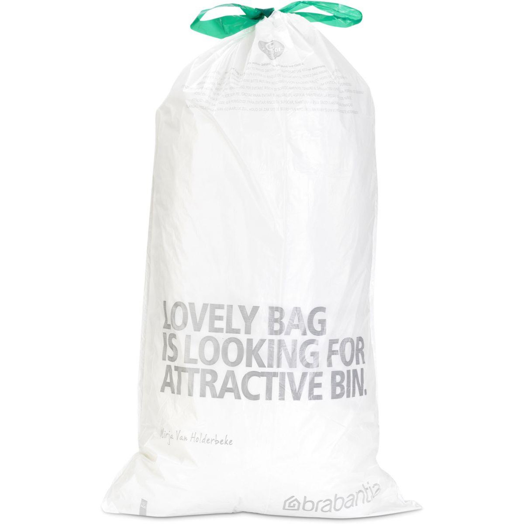 Voir la diapositive 2 : BRABANTIA Sac poubelle 23-30L  - 20 sacs - G