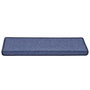 Voir la diapositive 2 : VIDAXL Tapis d'escalier 30 pcs 65x25 cm Bleu