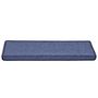 Voir la diapositive 2 : VIDAXL Tapis d'escalier 30 pcs 65x25 cm Bleu