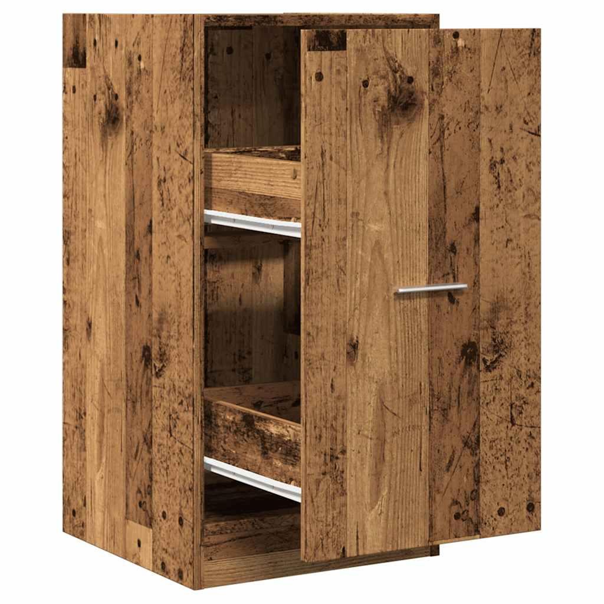 Voir la diapositive 2 : VIDAXL Armoire d'apothicaire vieux bois 40x41x77,5cm bois d'ingenierie