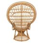 Voir la diapositive 2 : ATMOSPHERA Fauteuil en Rotin Design  Gypsy  150cm Naturel