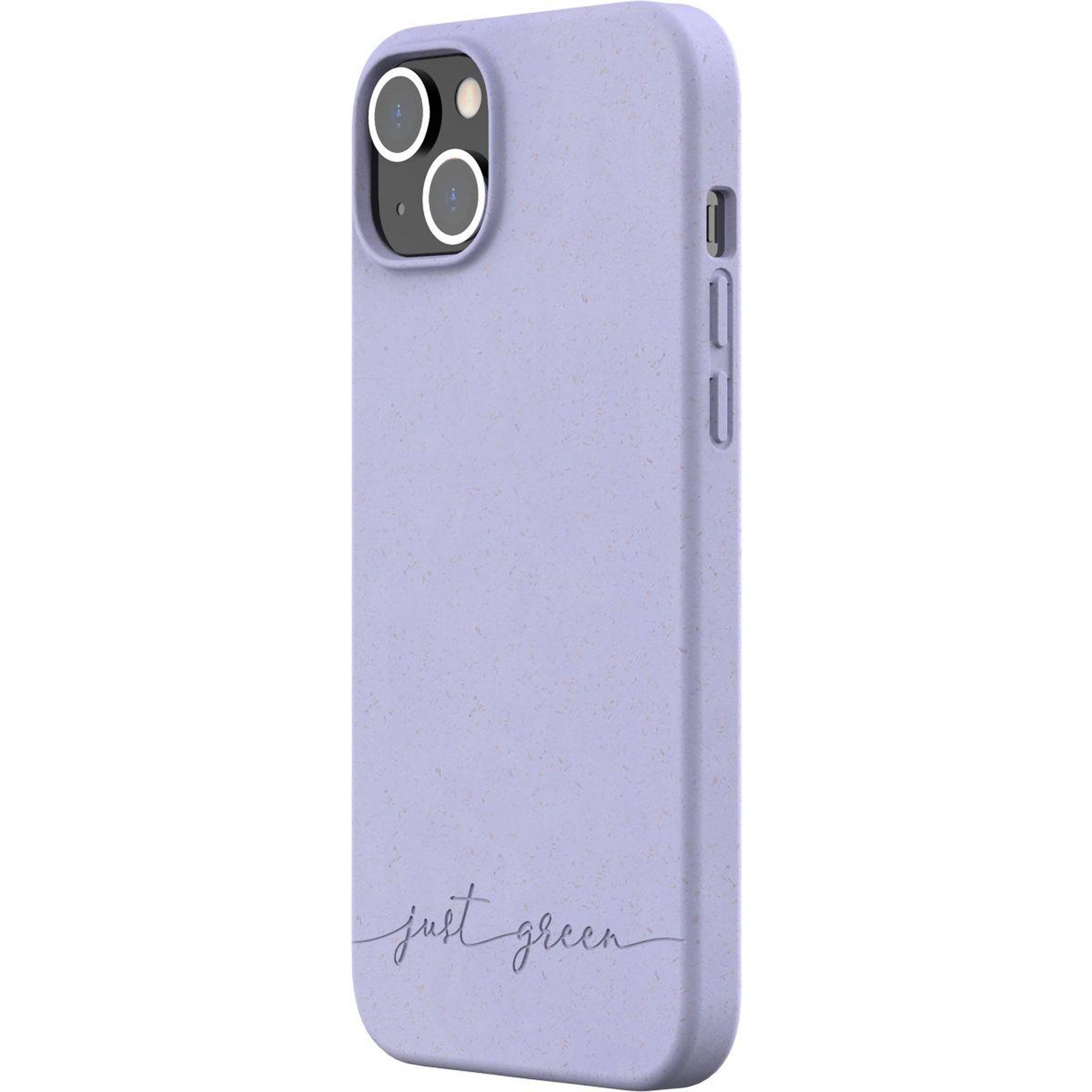 Voir la diapositive 2 : JUST GREEN Coque iPhone 14 Plus Bio Lavande