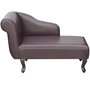 Voir la diapositive 2 : VIDAXL Chaise longue Marron Similicuir