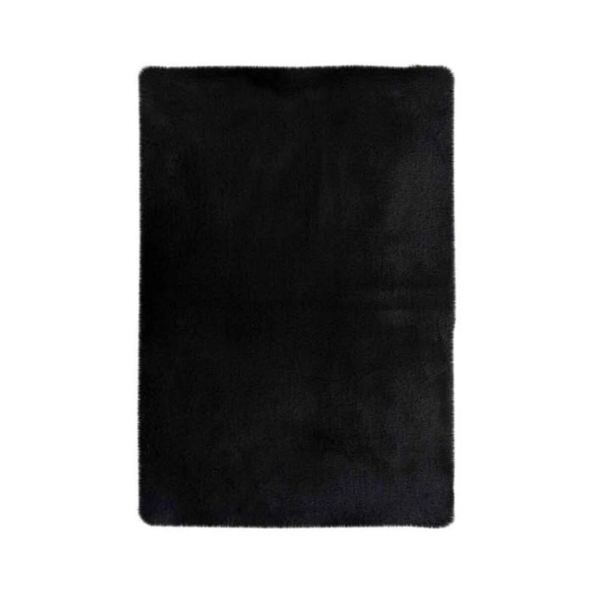 Paris Prix Tapis de Bain Doux Antidérapant  Rabbit  Gris Foncé