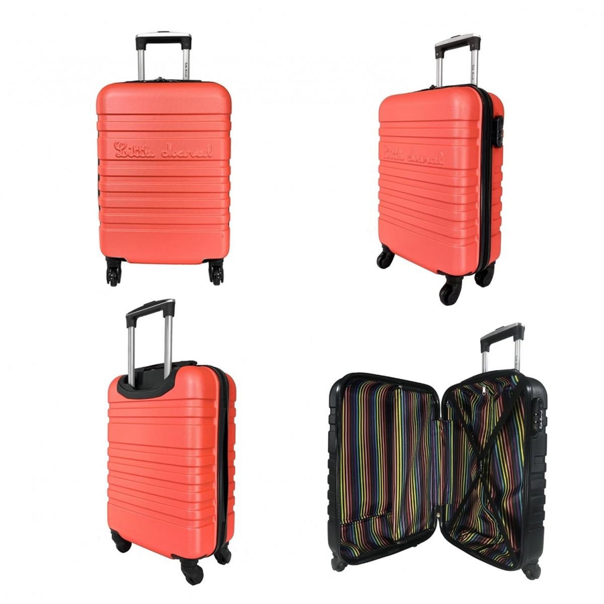 Little Marcel Lot 3 valises dont 1 valise cabine rigides