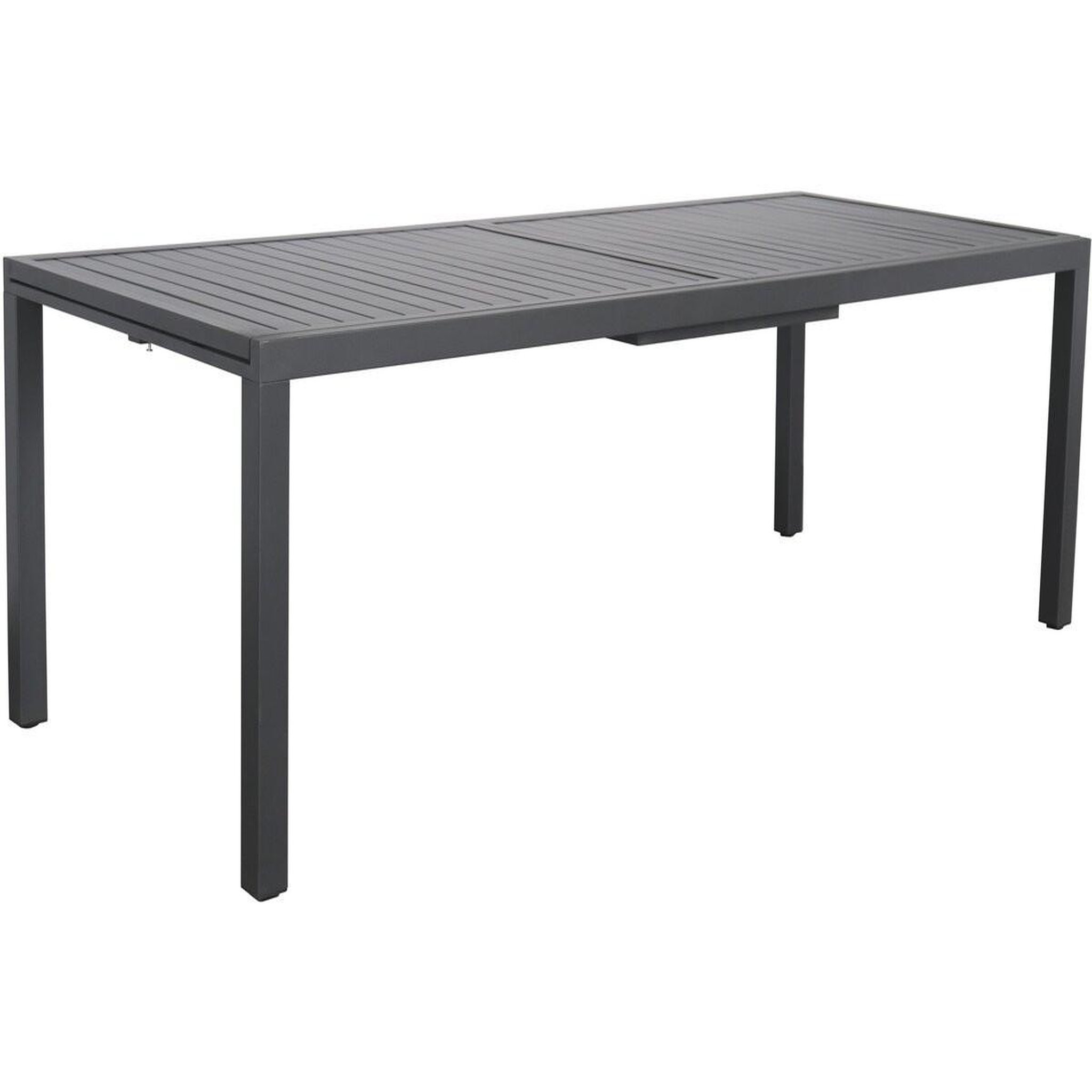 Habitat et Jardin Table de jardin extensible en métal  salou  - 240/300 x 100 x 75 cm - gris