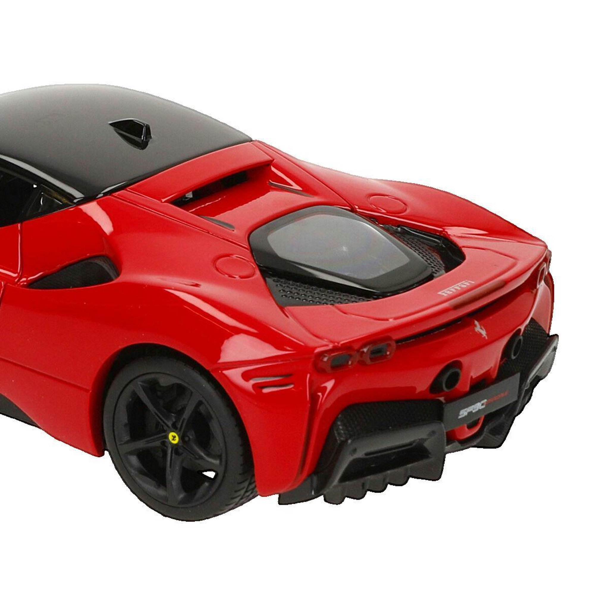 Voir la diapositive 3 : BBurago Modèle réduit Bburago Ferrari SF90 Stradale rouge