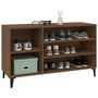Voir la diapositive 4 : VIDAXL Armoire a chaussures Chene marron 102x36x60cm Bois d'ingenierie